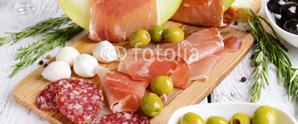 Schinken Salami Oliven