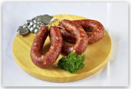 Luftgetrocknete Bauernwurst